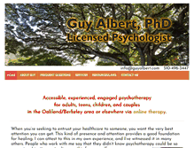 Tablet Screenshot of guyalbert.com